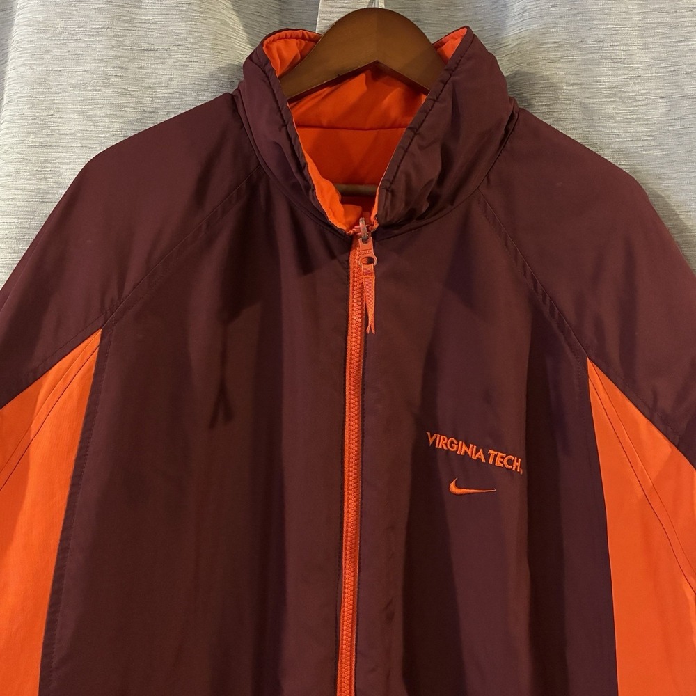 Nike Virginia Tech Reversible Coat Size XL - Picture 3 of 10